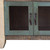 93" Brown Solid Wood Cabinet Enclosed Storage Distressed TV Stand