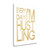 Hustling Wrapped Canvas Print Living Room Wall Art