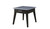 24" Dark Brown And Gray Sintered Stone Manufactured Wood Rectangular End Table With Drawer