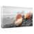"Crescent Beach Shells #20" Wrapped Canvas Print Wall Art