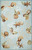 2'x3' Blue Hand Hooked Sea Shells Indoor Accent Rug