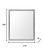 Rectangle Grey Accent Mirror With Driftwood Quality Frame
