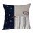 20" x 0.5" x 20" Nautical Multicolor Pillow Cover