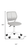 Adjustable Height Swivel Rolling Office Chair - 880024623917