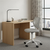 Adjustable Height Swivel Rolling Office Chair - 880024623917