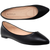 SOBEYO Womens Ballet Flats Pointed Toe Slip On Cushioned Closed Toe Shoes