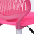 Fuchsia Adjustable Height Swivel Rolling Office Chair - 880024856544