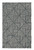 12'x15' Navy Charcoal Hand Tufted Geometric Indoor Area Rug