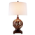 Brown Metallic Mosaic Design Table Lamp