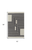 4' X 6' Gray And Black Wool Abstract Geometric Hand Tufted Area Rug