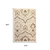 2' X 3' Ivory And Gray Floral Distressed Area Rug