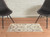2' X 3' Ivory And Gray Floral Distressed Area Rug