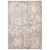 5' X 8' Brown And Ivory Abstract Stain Resistant Area Rug