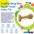 Honey Bone Dental Tower Nylon Chew Toy for Aggressive Chewers 