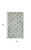 2' X 3' Ivory And Green Wool Geometric Tufted Handmade Area Rug