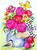 Flag Bless This House Flowers 