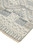 10' X 13' Ivory and Blue Geometric Hand Knotted Area Rug