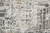 4' X 6' Gray Ivory And Brown Abstract Distressed Area Rug