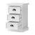 24" Solid Wood and Wood Nightstand
