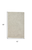 4' X 6' Tan And Ivory Wool Geometric Tufted Handmade Stain Resistant Area Rug