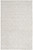 5' X 8' Ivory And Gray Striped Hand Woven Area Rug