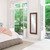 60" Brown Framed Full Length Hanging Mirror
