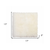 17" X 17" White Synthetic Solid Color Pad