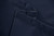 Luxurious Navy Waffle Weave Shower Curtain