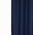 Luxurious Navy Waffle Weave Shower Curtain