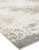 4' X 6' Ivory Tan And Gray Abstract Area Rug