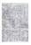 5' X 8' Gray And Ivory Abstract Area Rug