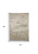 5' X 8' Ivory Gold And Gray Abstract Stain Resistant Area Rug