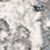 2' X 13' Gray And Ivory Abstract Runner Rug