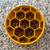Honeycomb eBowl Deep Slow Feeder Dog Bowl for Enrichment 