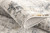 4' X 6' Gray and Ivory Abstract Power Loom Area Rug