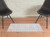 2' X 3' Blue And Ivory Wool Geometric Tufted Handmade Stain Resistant Area Rug