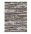 2' X 3' Brown and Ivory Abstract Power Loom Distressed Area Rug