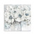 Homeroots Home Decor Winter Blues Flower Canvas Wall Art, 40 Inch, Blue