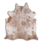 PRINTED HAIR ON COWHIDE PRINTED SALT AND PEPPER