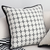 Nordic square Shape Monochrome Pattern Pillowcase