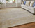 10' X 14' Yellow and Ivory Abstract Hand Woven Area Rug