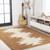 3' X 5' Geometric Area Rug