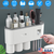 Multifunctional Wall Mount Toothbrush Holder Rack 