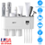 Multifunctional Wall Mount Toothbrush Holder Rack 