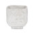 Gray Cement 84 Ounce Square Distressed Pot Planter