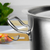 Stainless Steel Stockpot with Perforated Stock pot Basket Pasta Strainer