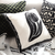 Abstract Swan Pillowcase