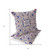 Set of Two Purple And Blue Botanical Indoor Outdoor Throw Pillow
