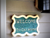Textured Welcome Sign