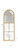70" Gold Metal Framed Standing Mirror
